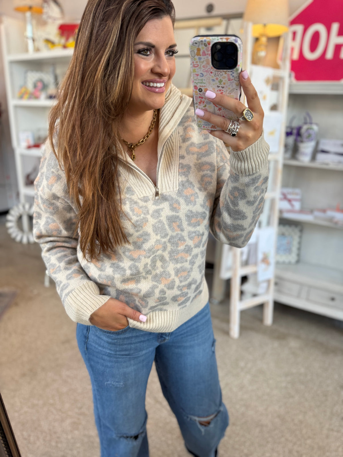 The KK Leopard Sweater
