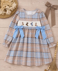 Cowgirl Babe Smocked Dress
