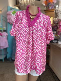 Hot Pink Paradise Top