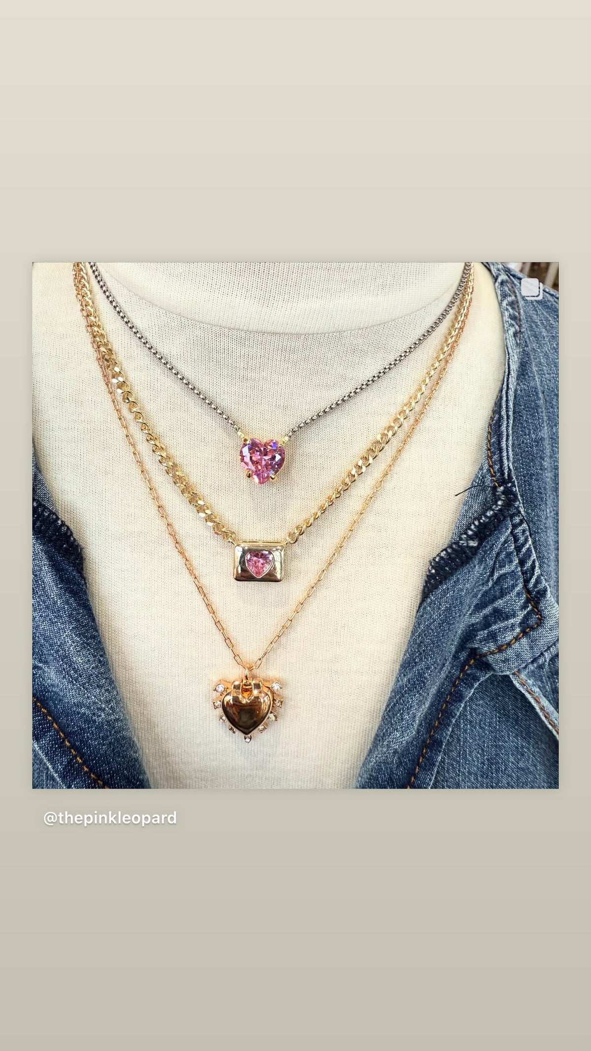 The Jaci Heart Necklace