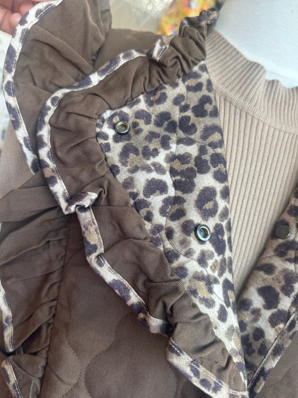 The Jaci Vest - Chocolate