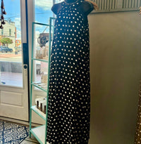 Halter Neck Polka Dot Dress