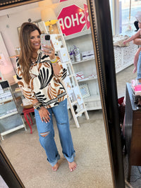 The Mocha Swirl Mix Top