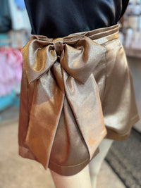 The Casey Glam Shorts - Gold