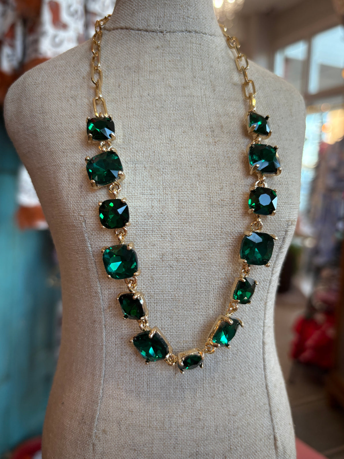 The Kaylee Rhinestone Necklace -Assorted