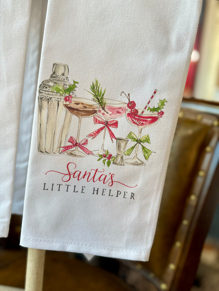 Santa’s little helper- Kitchen Towel