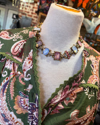 Fall floral dress