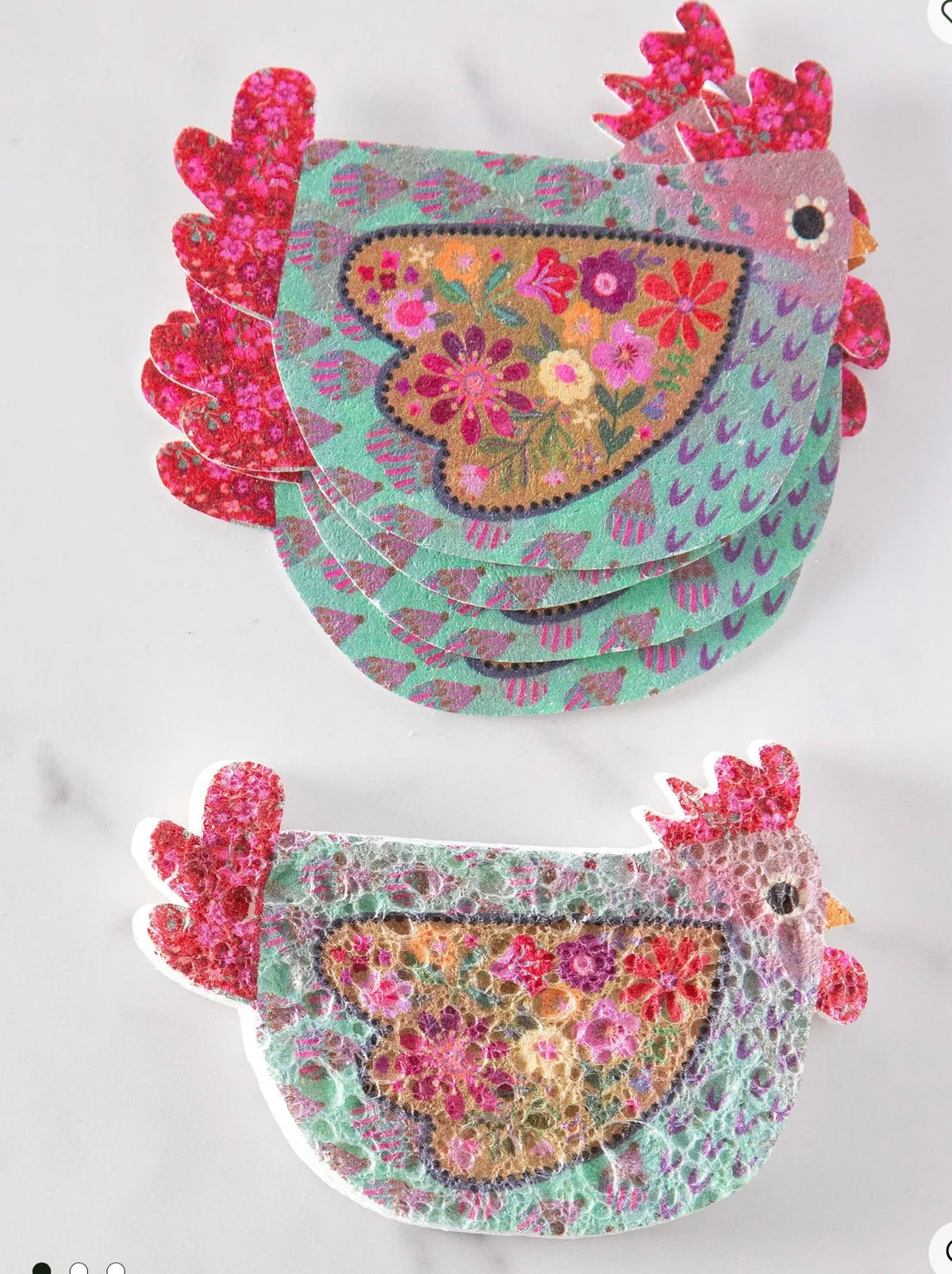 Puff Up Sponges -Set of 5