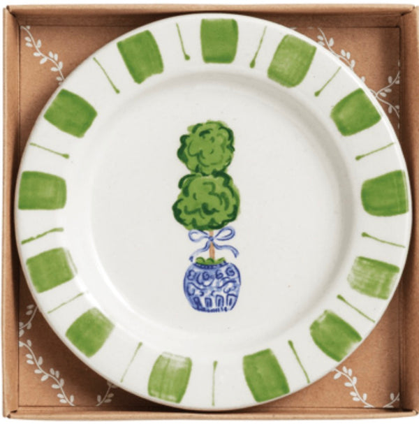 SINGLE TOPIARY BOXED TRINKET DISH