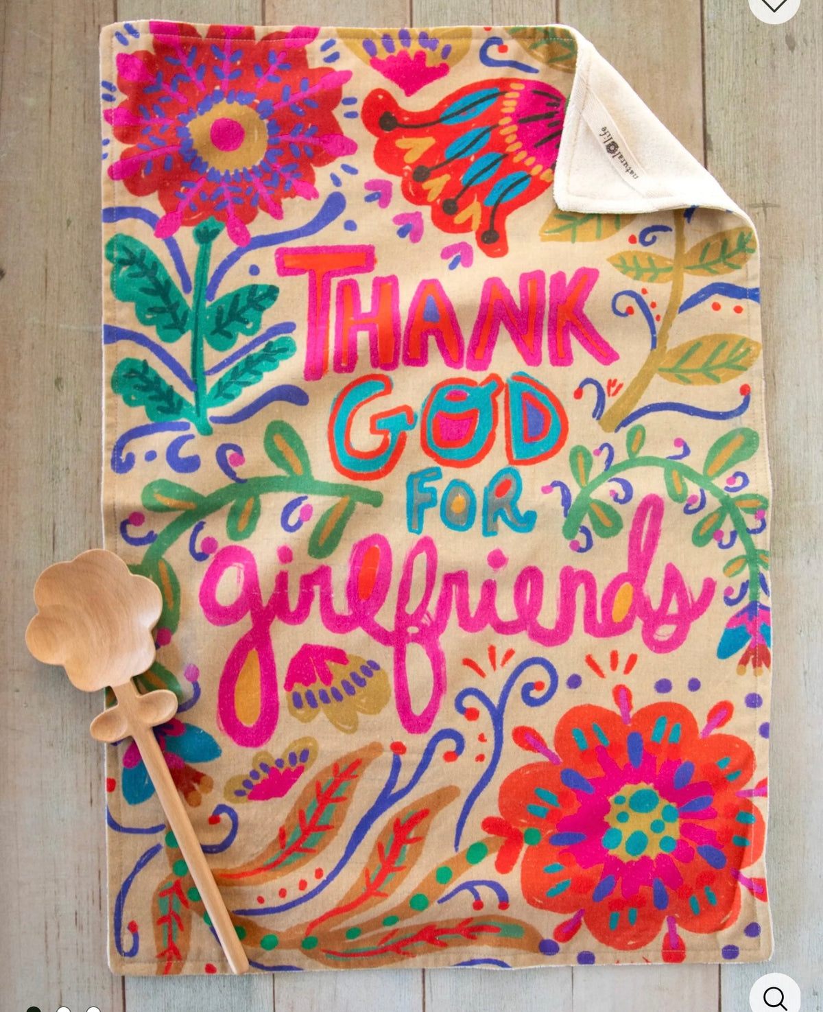 Cotton Dish Towel - Girlfriends