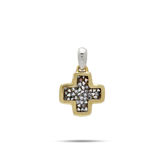 Waxing Poetic - Kristal Life in Balance Cross Charm