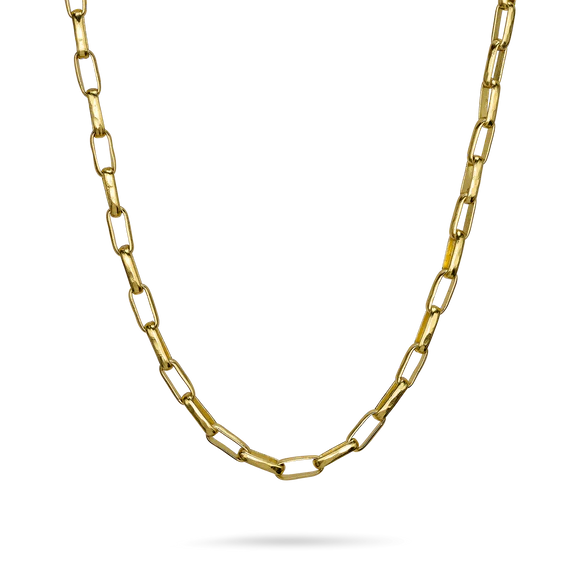 Waxing Poetic - Paperclip Chain - Ceramic Coated Brass - 20"