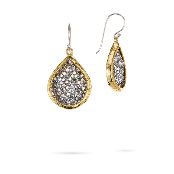 Waxing Poetic - Kristal Teardrop Earrings