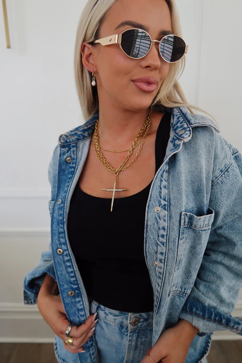 ChanSutt - Luxe Cross Necklace