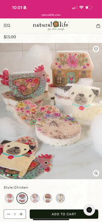 Puff Up Sponges -Set of 5