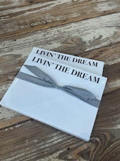 Livin' The Dream Notepad