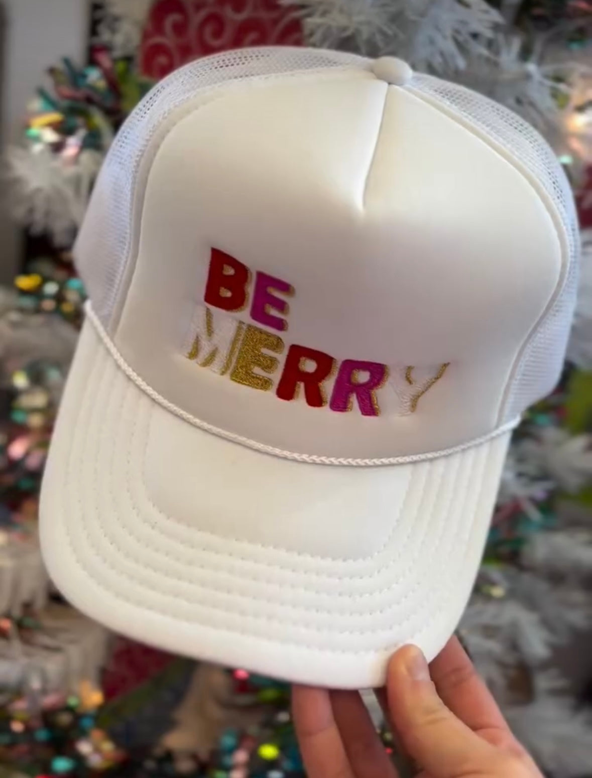 Be Merry - Trucker Cap