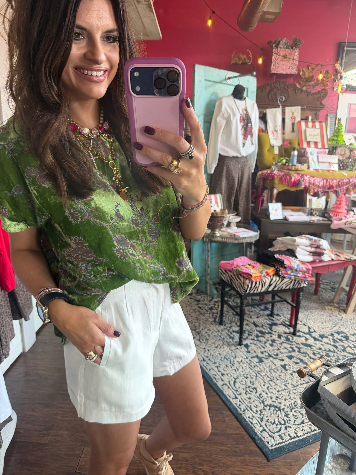 Velvet dream top