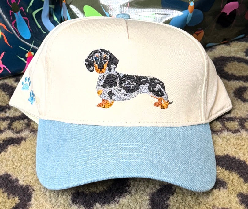 Dachshund love trucker