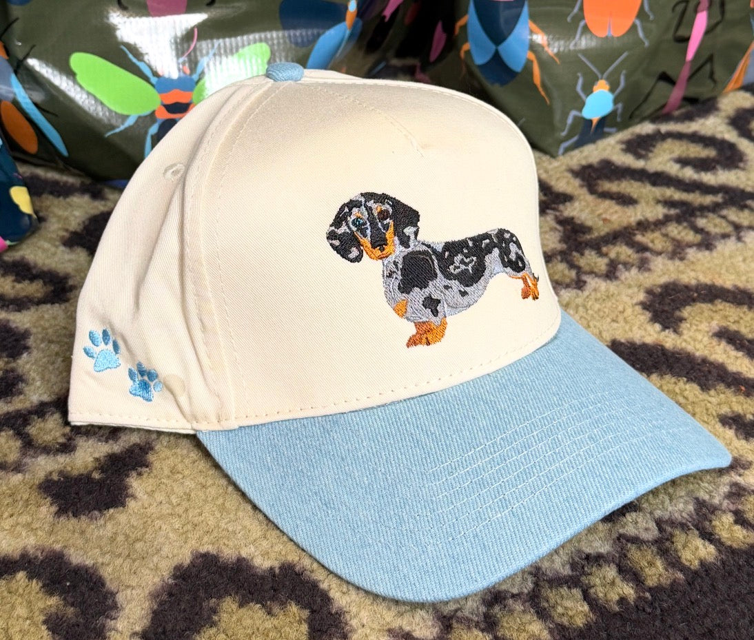 Dachshund love trucker