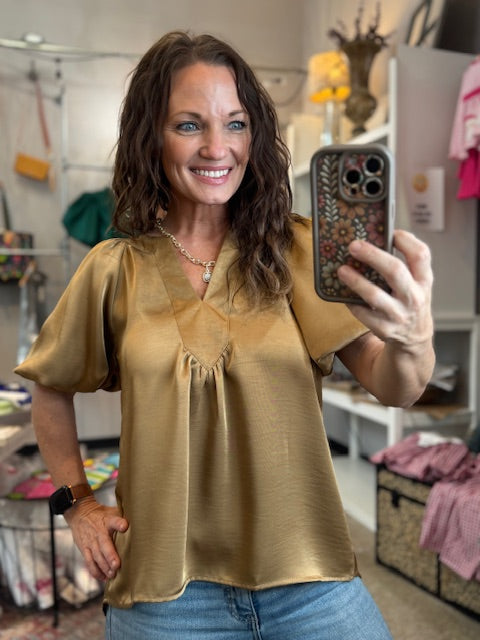 The BB Love Top -Camel