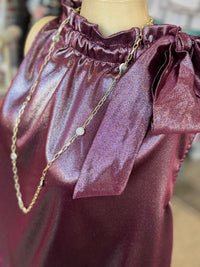 Wine Glam Top