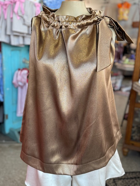 Gold Glam Top