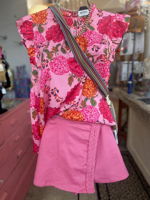 The Lacey Skort- Pink