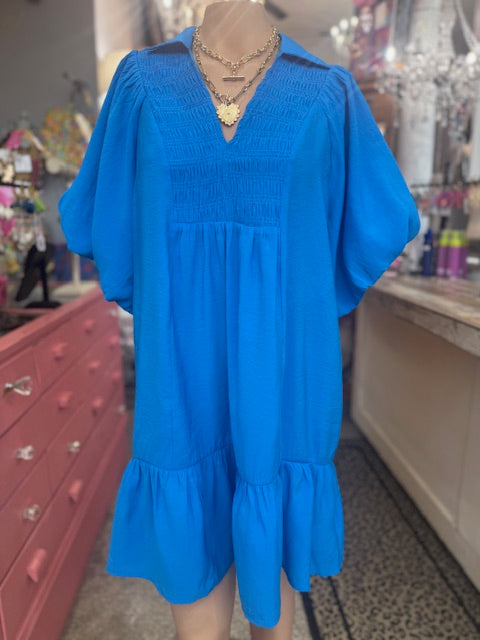 The Baylee Dress -Blue