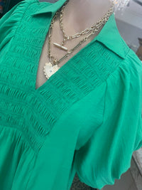 The Baylee Dress- Green Apple