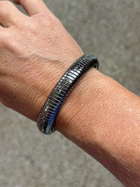Gun Metal Bracelet