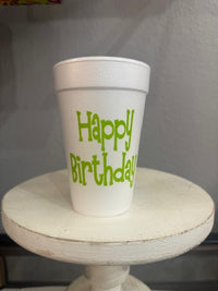 Fun Styrofoam Cups