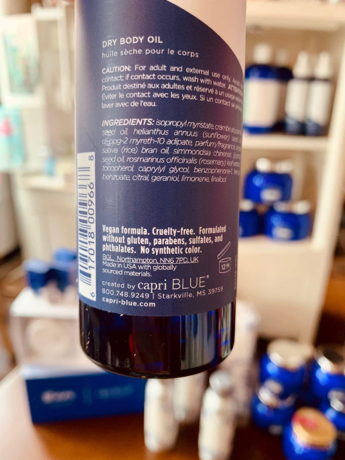 Capri Blue Body Oil - Volcano