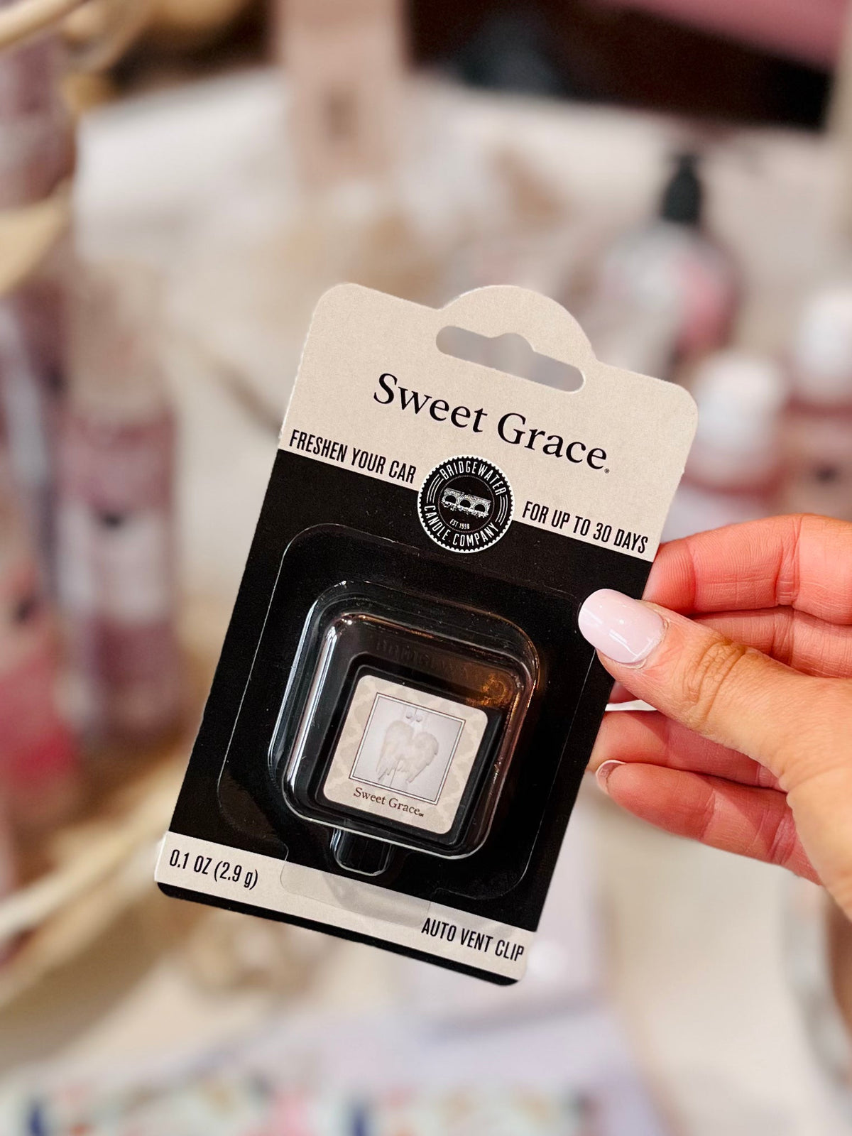 Sweet Grace - Car Diffuser — Corn Crib Candles