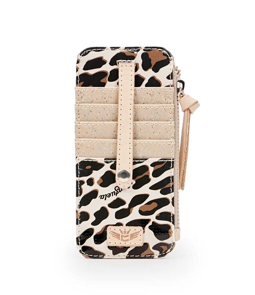 Consuela - Mona Leopard Card Organizer