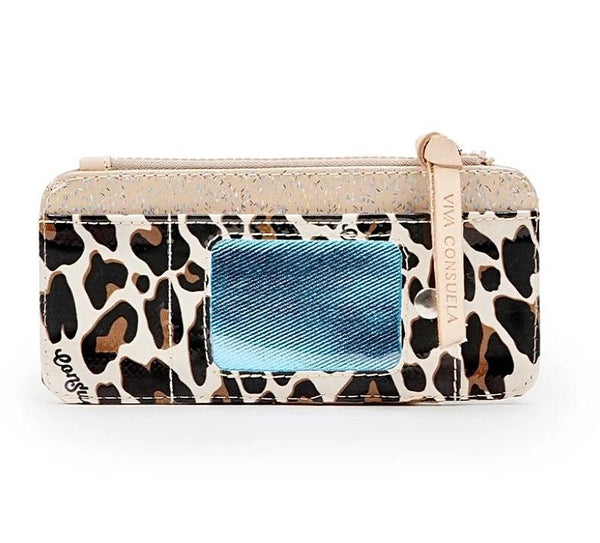 Consuela - Mona Leopard Card Organizer