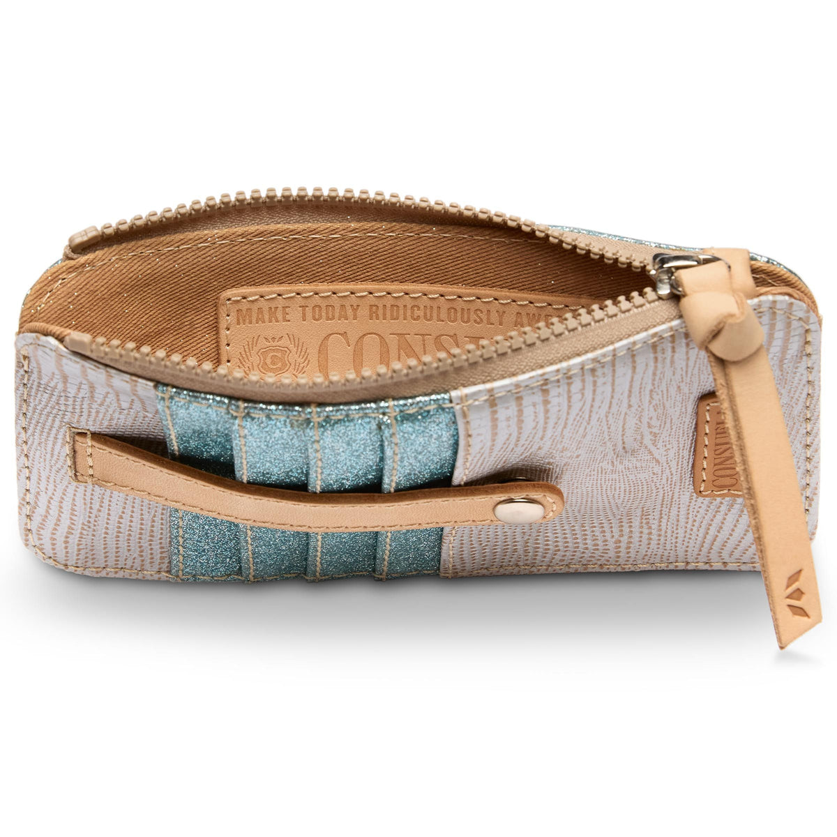 CONSUELA - Card Organizer- Celeste