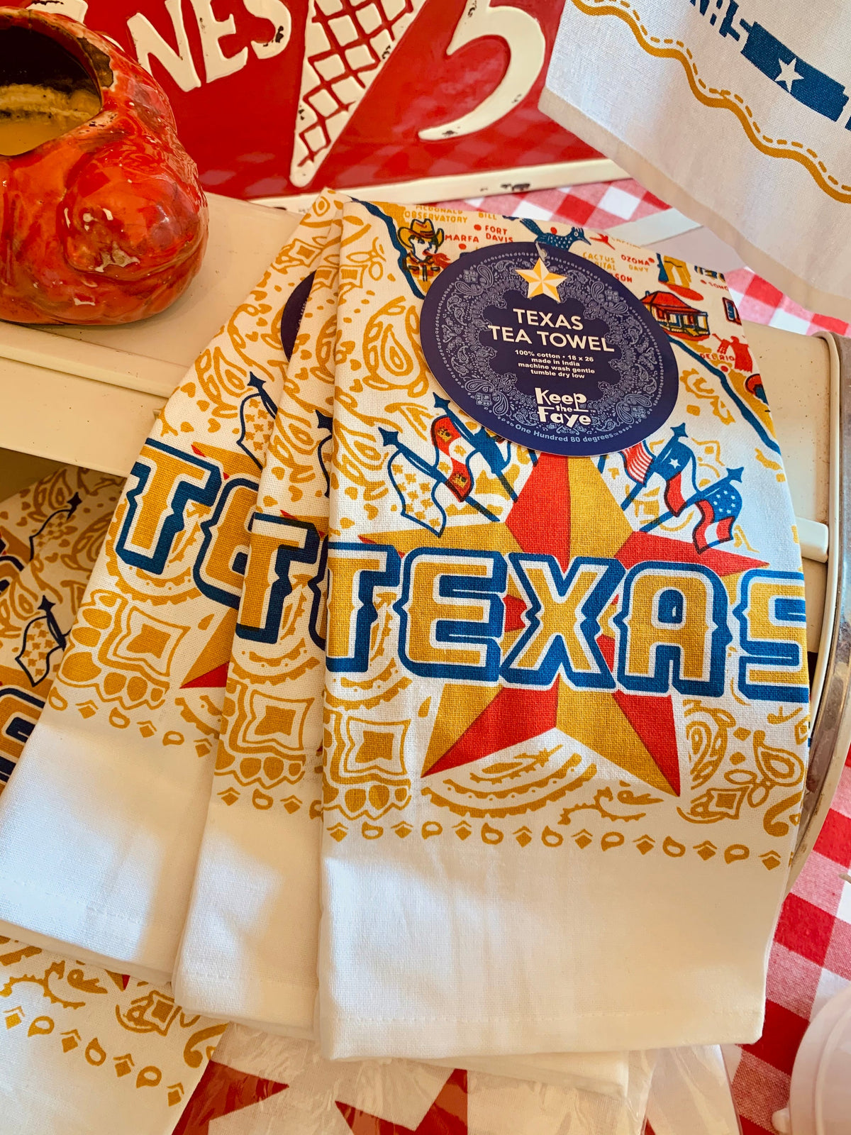 Texas Tea Towel