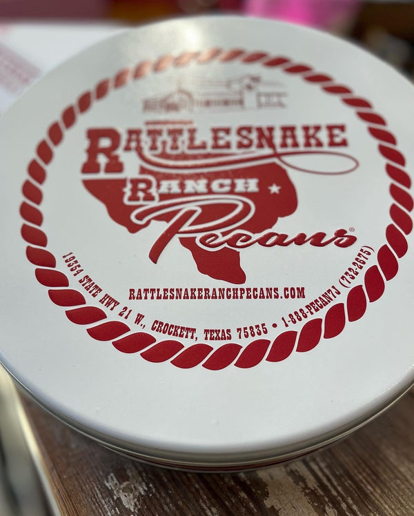 Rattlesnake Pecans - Tin Can