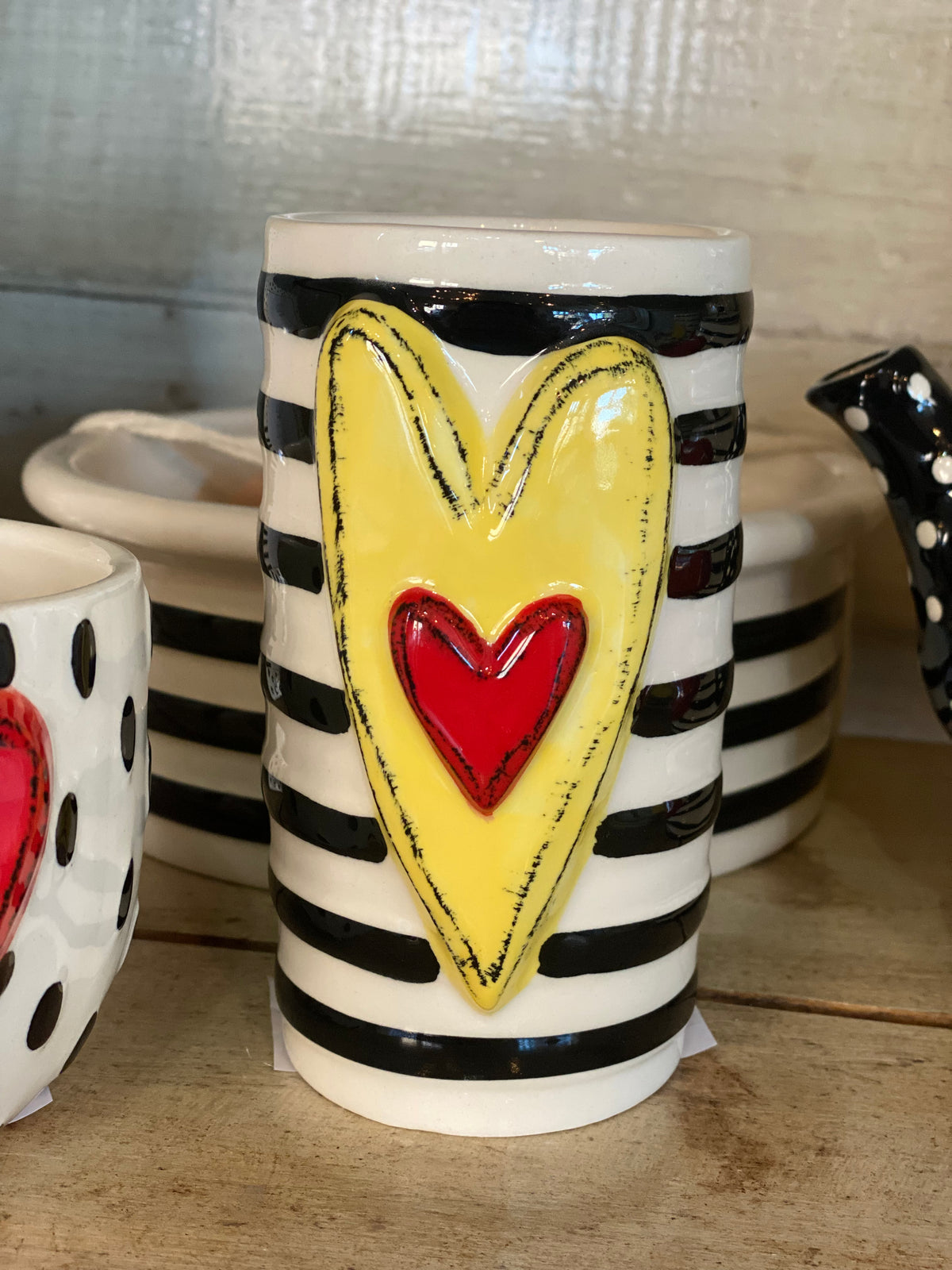 Sassy Heart Vases