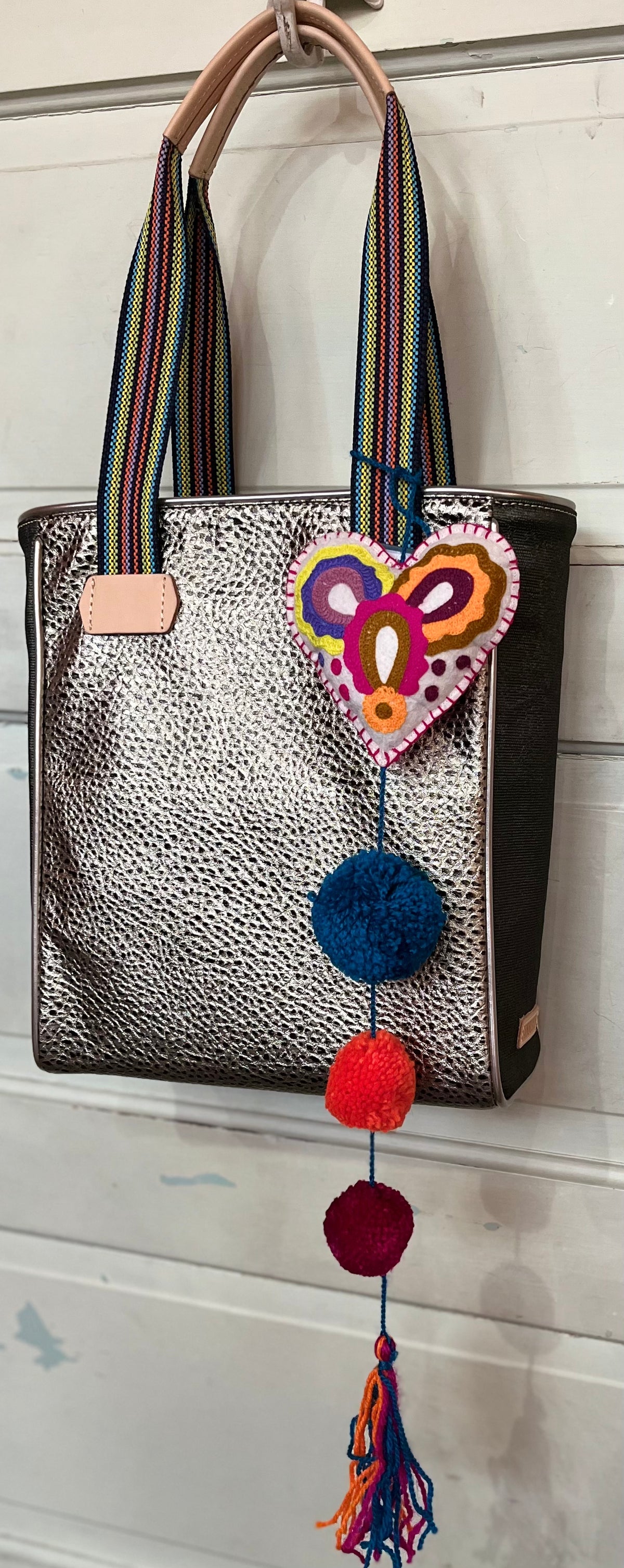 Funky heart Tassel