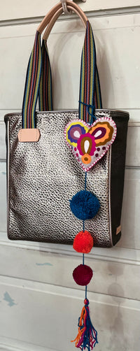 Funky heart Tassel
