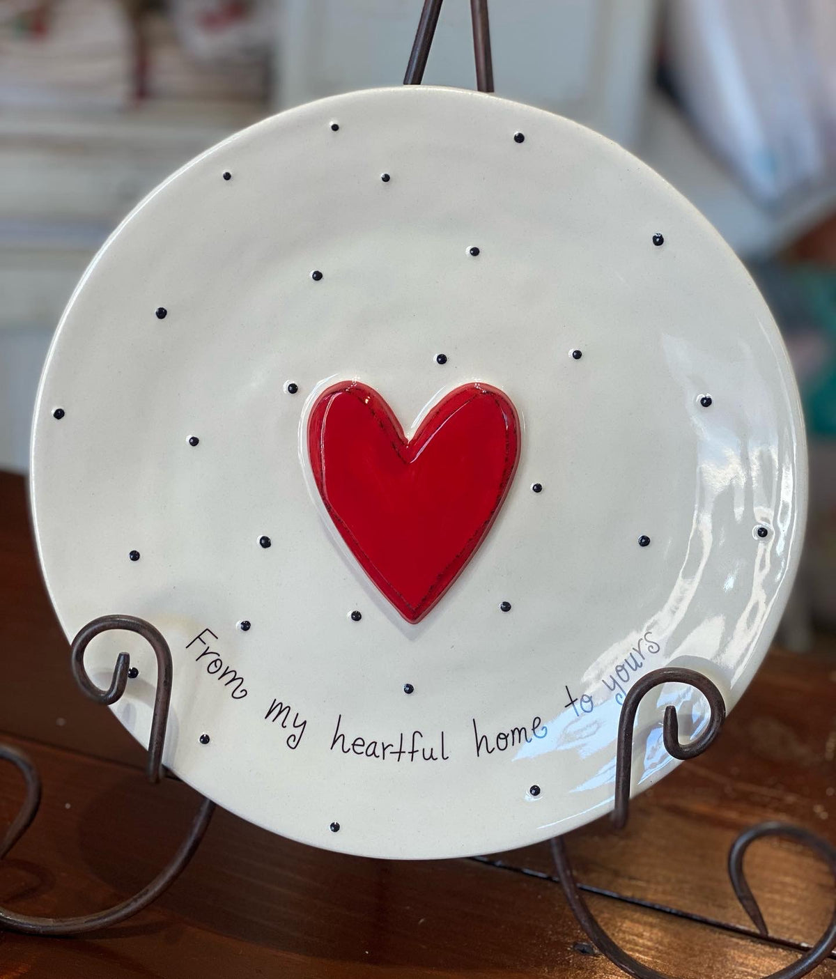 Heartful Giving Plates