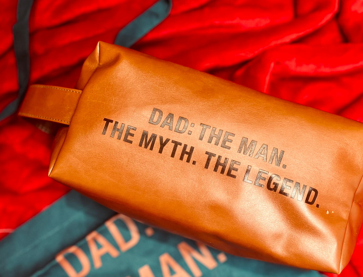 Dad: Man, Myth, Legend Toiletry Bag