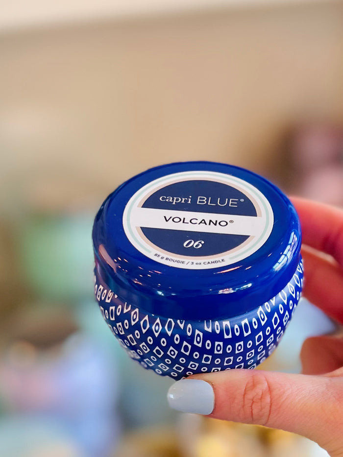 Capri Blue - Mini Tin - Volcano - Blue