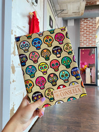 Notebook Cover - SUGAR SKULL LIGHT - CONSUELA