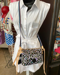 Lavender Leopard Midtown Crossbody