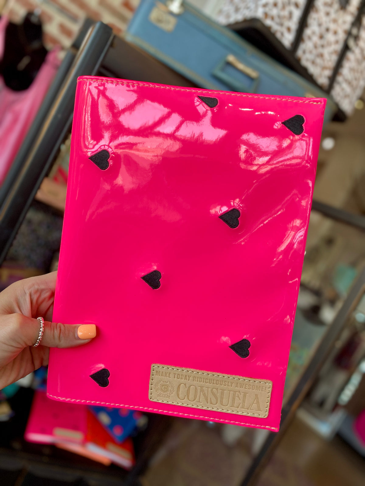 Pink Joan Notebook Cover