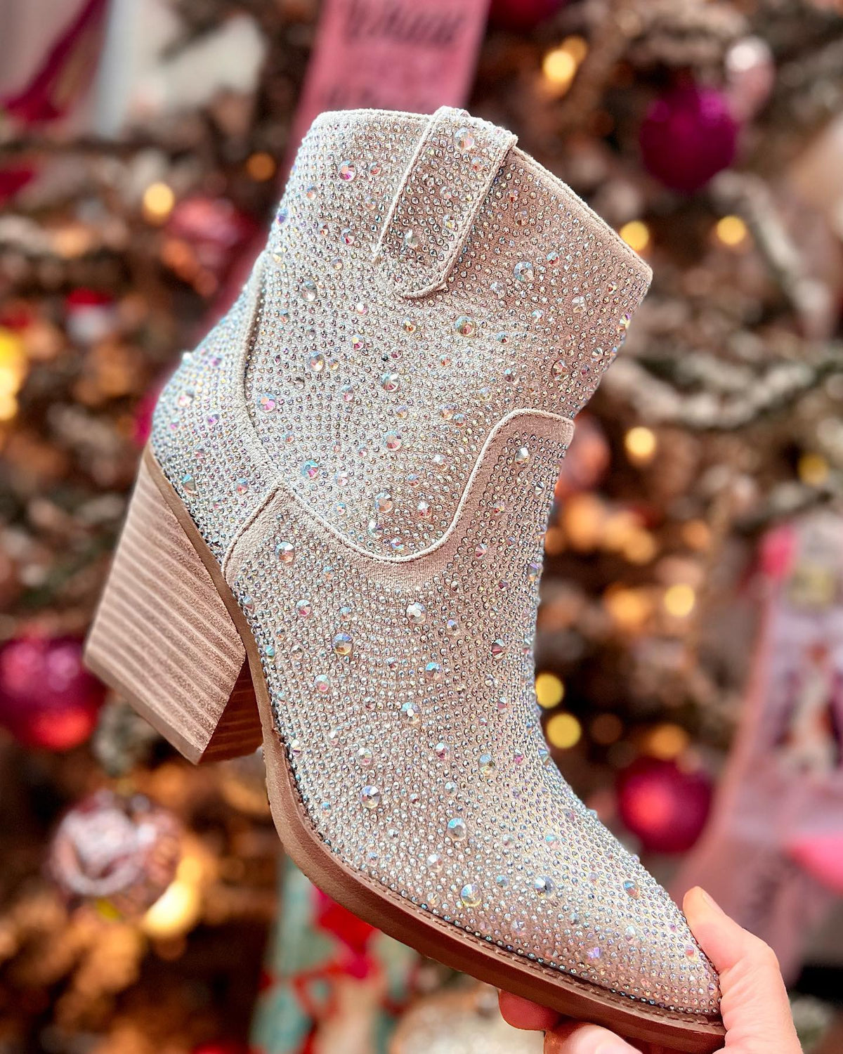Bling Babe Booties-Silver
